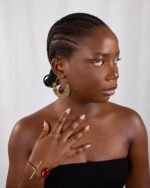 Boucles d'oreilles Ayélé - Rouge – Image 2