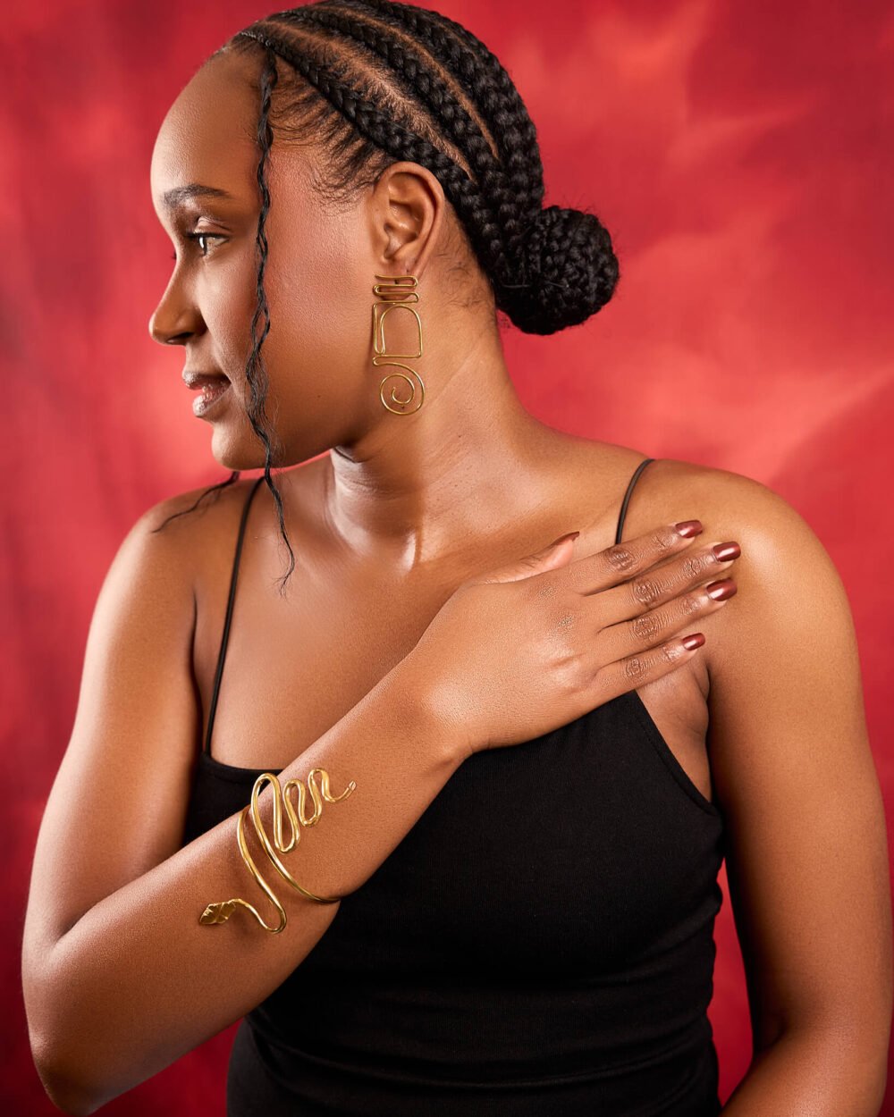 Boucles d'oreilles Tiwa – Image 4