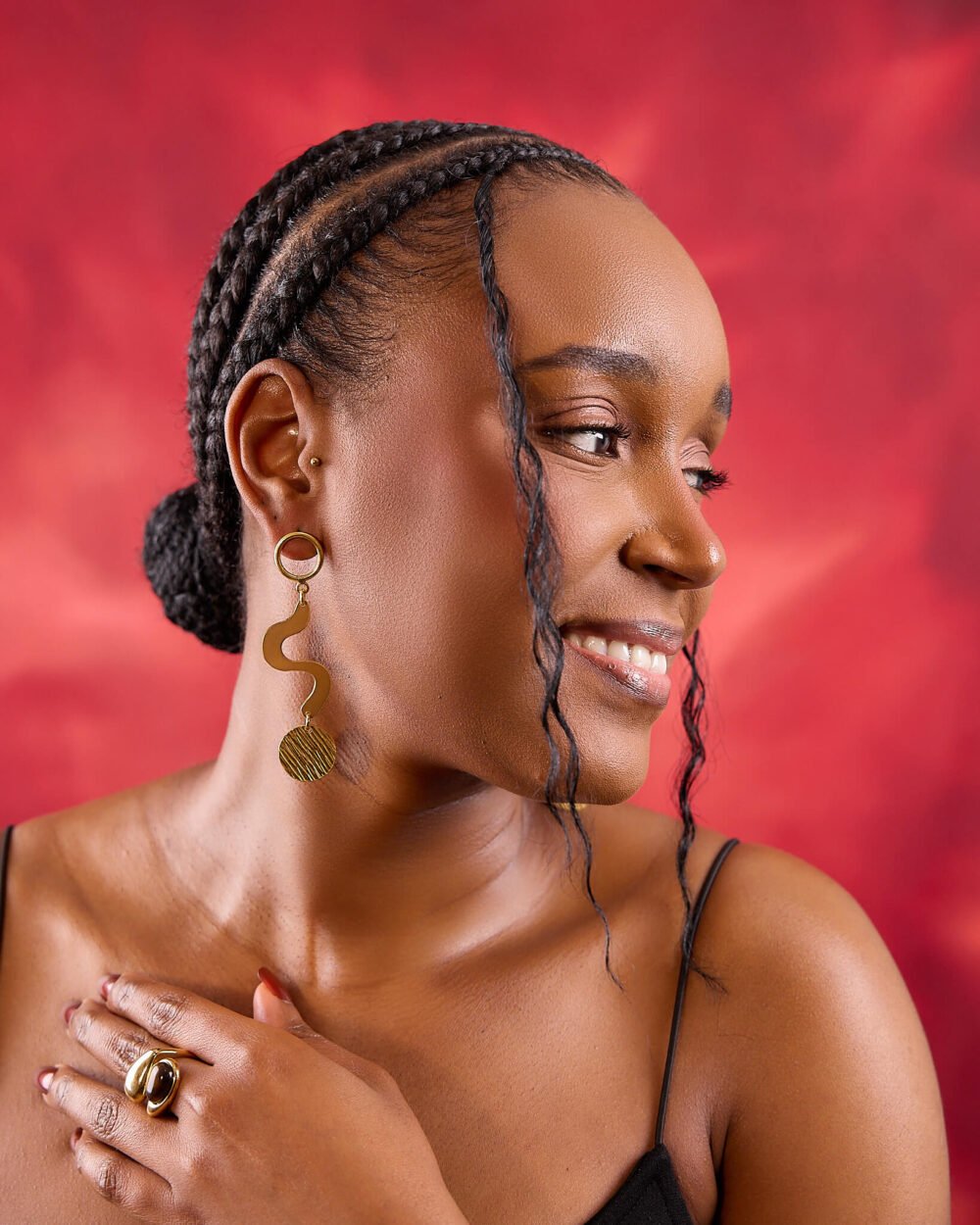 Boucles d'oreilles Makeda – Image 3