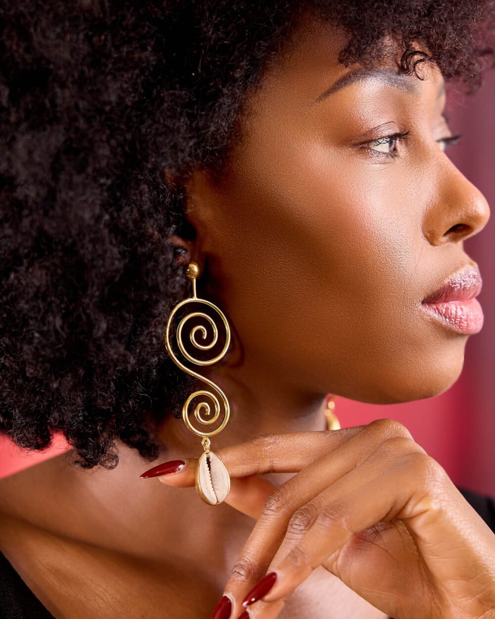 Boucles d'oreilles Oumou – Image 2