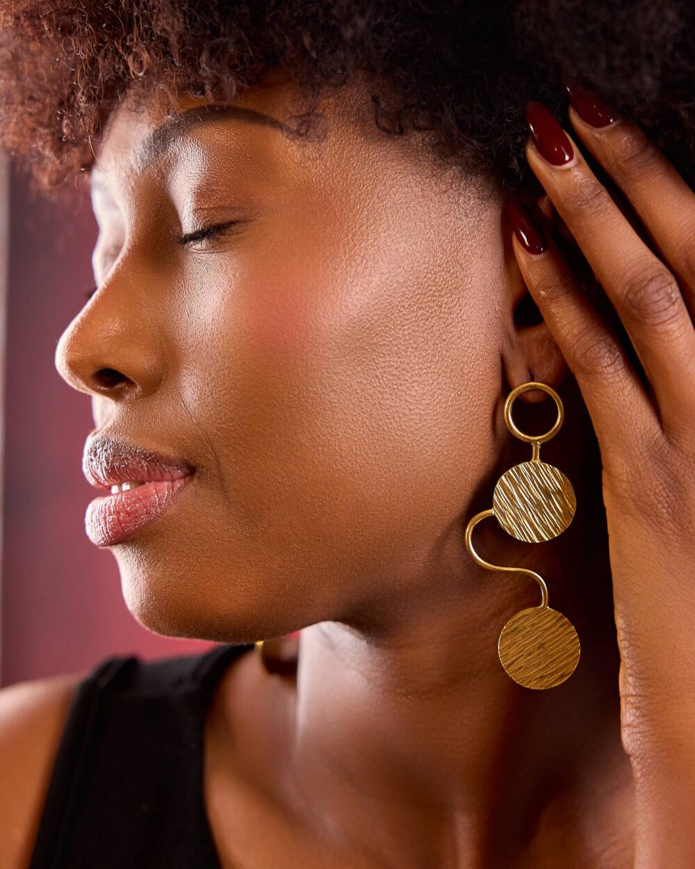 Boucles d'oreilles  Ngozy – Image 3