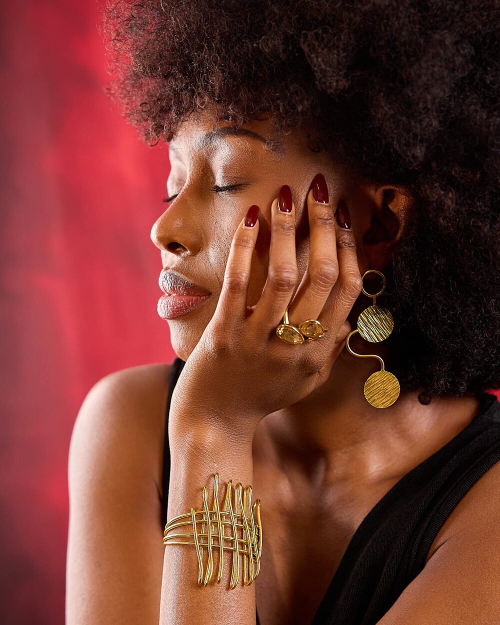 Boucles d'oreilles  Ngozy – Image 4