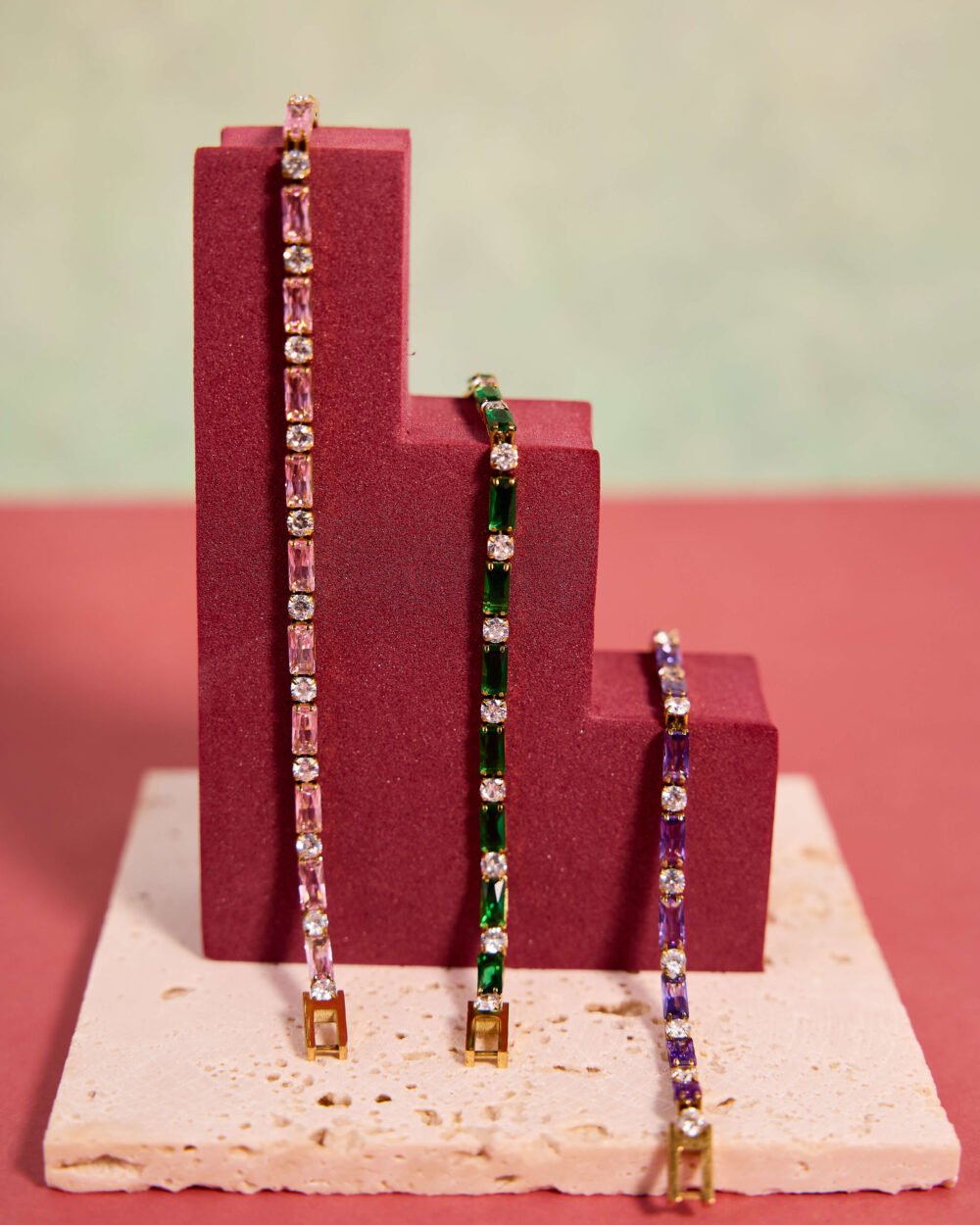 Bracelet Ayora vert – Image 3