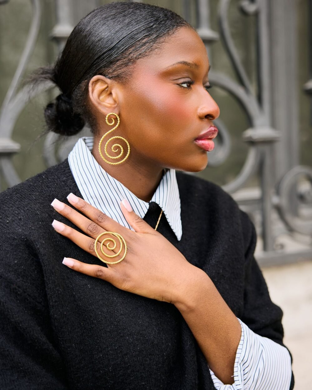Boucles d'oreilles Koumba – Image 3